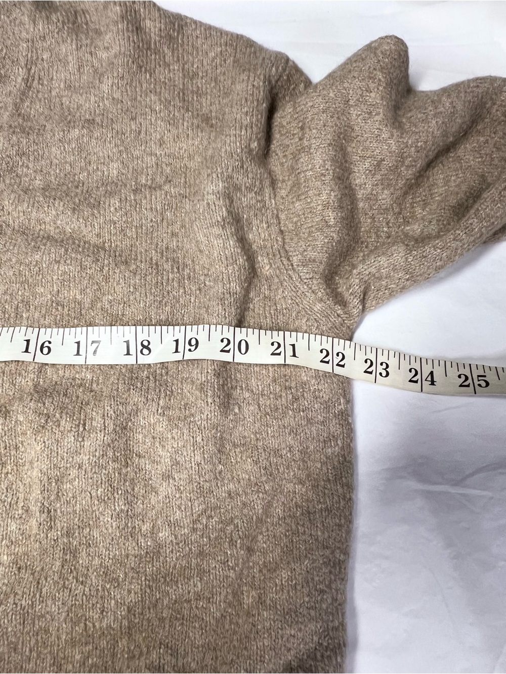 Everlane Heather Taupe The Cocoon Cardigan Plush Cotton Wool Alpaca Blend M NWT - Picture 12 of 16